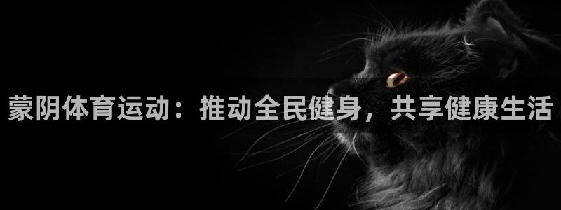 意昂4集团官网：蒙阴体育运动：推动全民健身，共享健康生活