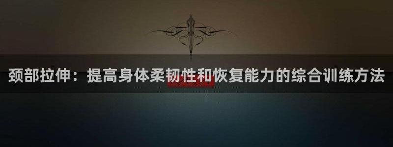 意昂4官网入口：颈部拉伸：提高身体柔韧性和恢复能力的综合训练方法