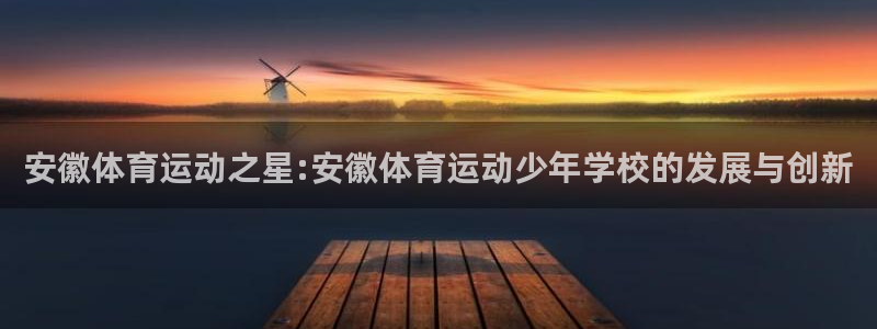 意昂4体育1招商：安徽体育运动之星:安徽体育运动少年学校的发展与创新
